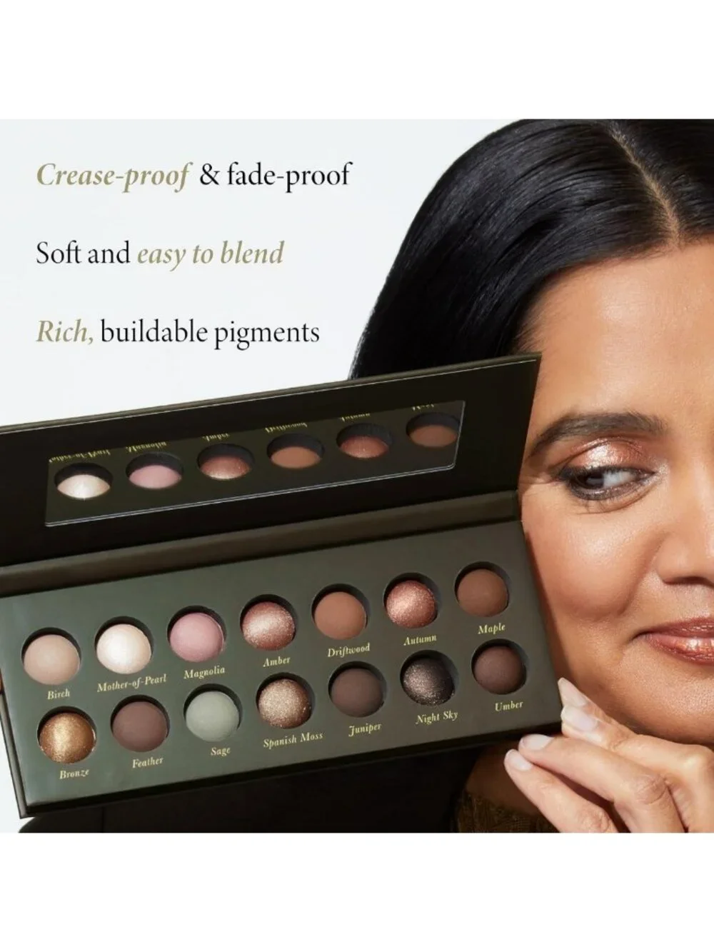 Earthy Essentials Eyeshadow Palette - Versatile Shades for Stunning Looks